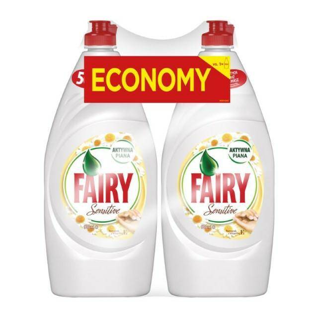 PŁYN DO NACZYŃ FAIRY 900MLX2 RUMIANEK