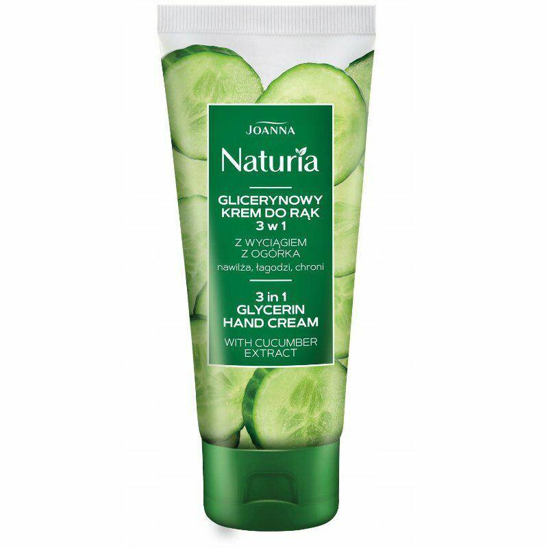 KREM DO RĄK JOANNA 100G NATURIA OGÓREK