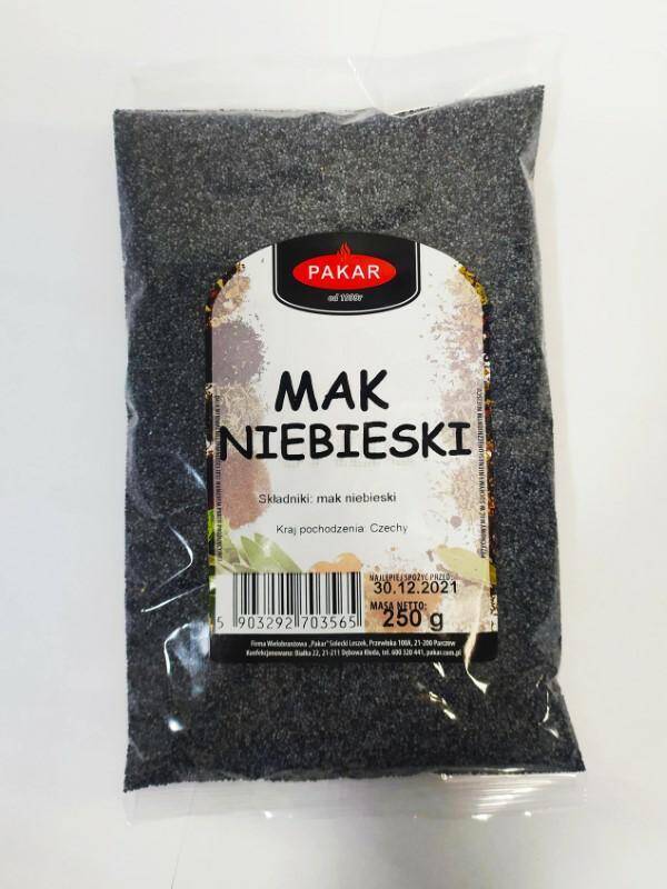 MAK PAKAR 250G NIEBIESKI