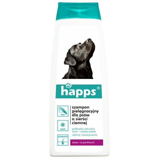 HAPPS SZAMPON DLA PSA 200ML CIEMNA