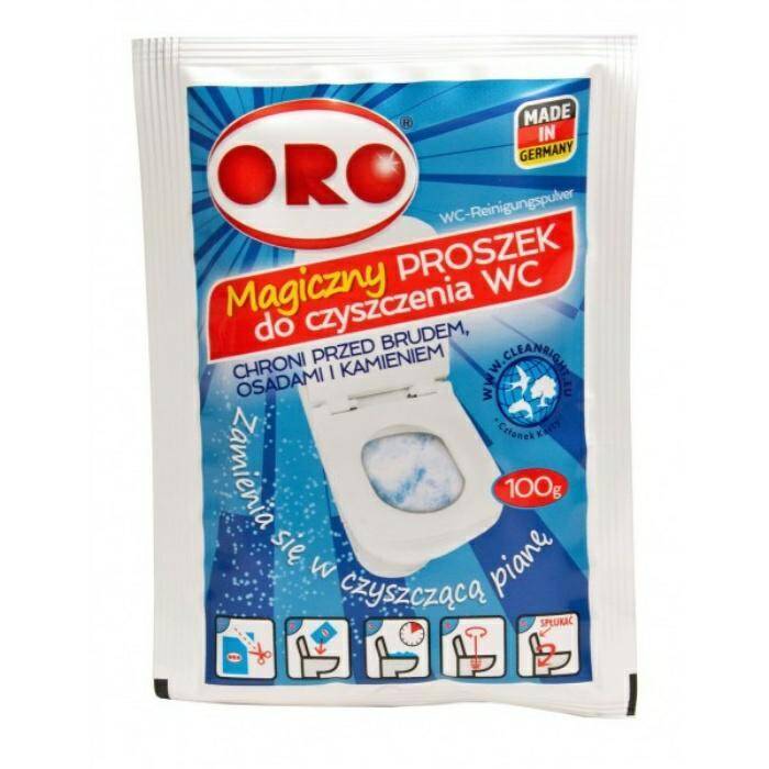 PROSZEK DO CZYSZCZENIA WC ORO 100G 1134