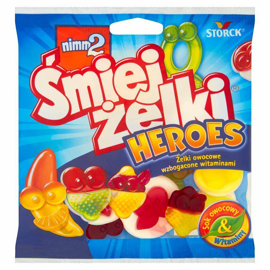 ŻELKI ŚMIEJ ŻELKI 90G HEROES