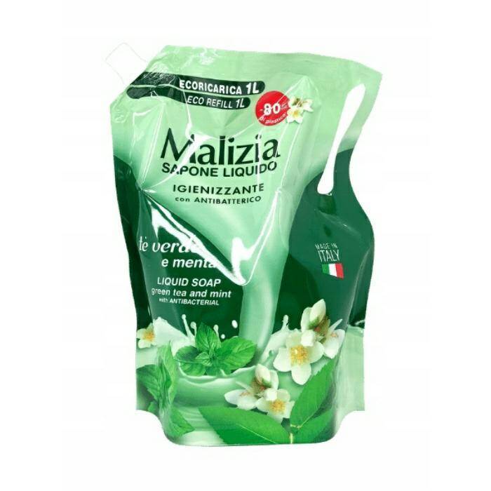 MYDŁO W PŁYNIE MALIZIA 1L GREEN TEA MINT