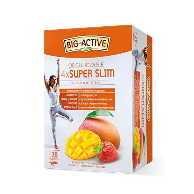HERBATA BIGACTIVE A20 ODCHUDZANIE SUPER