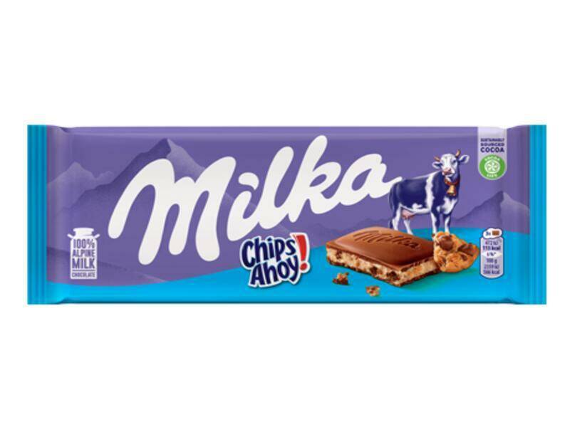 CZEKOLADA MILKA 100G CHIPS AHOY
