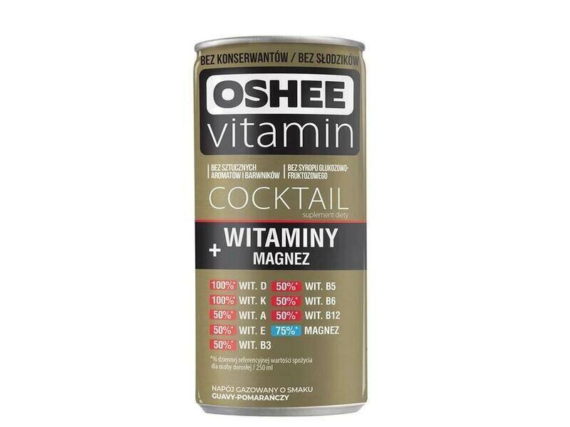 NAPÓJ OSHEE 250ML VITAMIN COCKTAIL