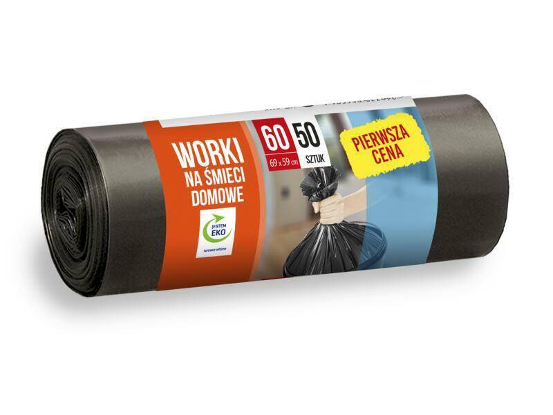 WORKI NA ŚMIECI FIXI 60L A50 DOMOWE