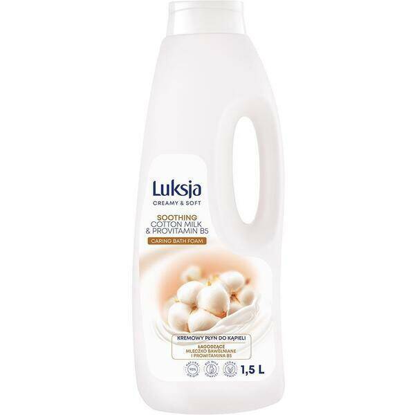 PŁYN DO KĄPIELI LUKSJA 1,5L COTTON MILK