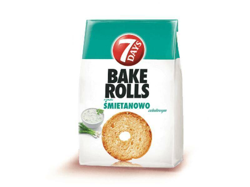 CHRUPKI CHLEBOWE 7DAYS 150G BAKE ROLLS
