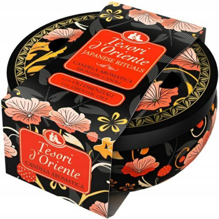 ŚWIECA ZAPACH TESORI 200G JAPANESE SPA