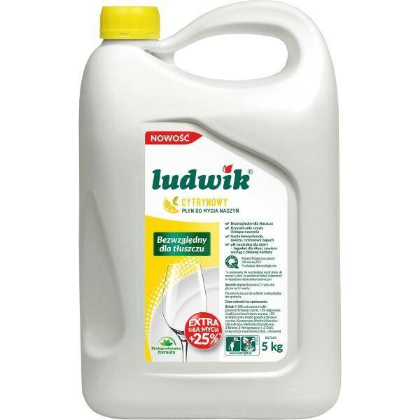 PŁYN DO NACZYŃ LUDWIK 5L CYTRYNA