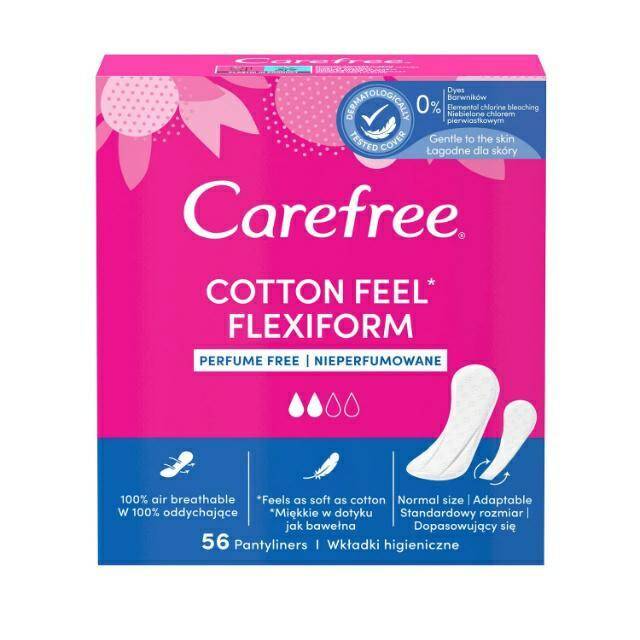 WKŁADKI CAREFREE A56 FLEXIFORM