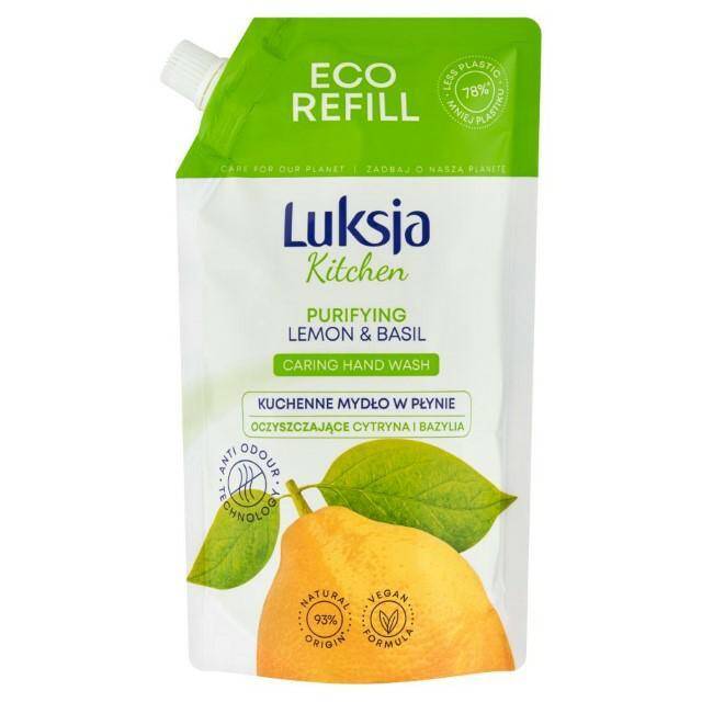 MYDŁO W PŁYNIE LUKSJA 400ML ZAP LEMON