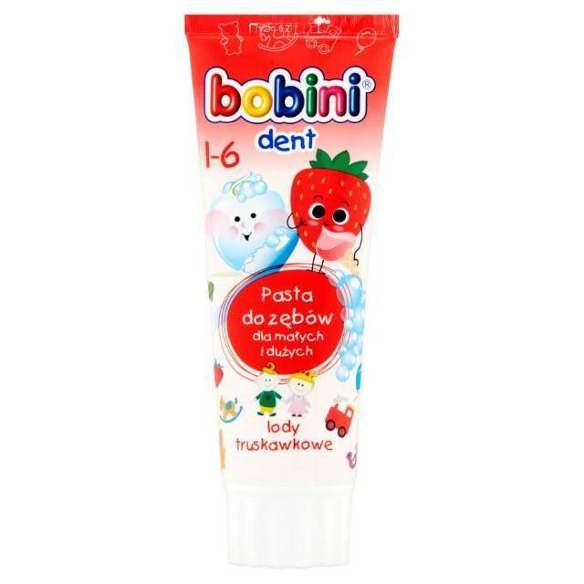 PASTA DO ZĘBÓW BOBINI 75ML 1-6LAT