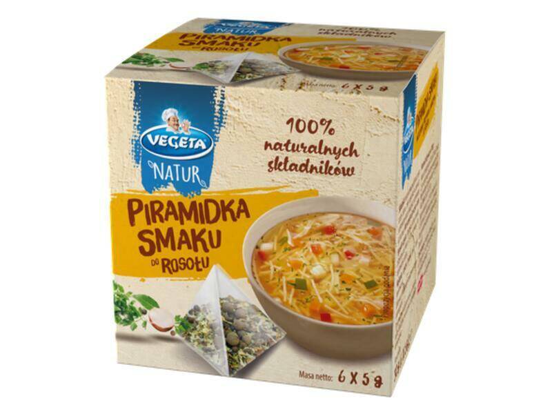 PRZYPRAWA VEGETA 30G NATUR PIRAMIDKA