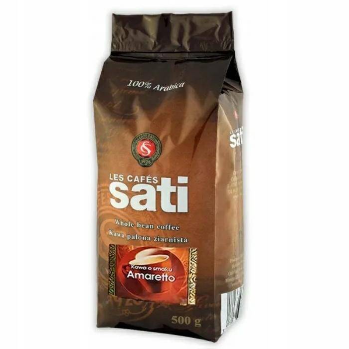KAWA ZIARNISTA SATI 500G AMARETTO