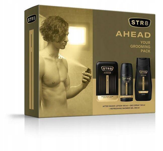 STR8 Z.ŚW24 (A/S 100ML+DEO+ŻEL) AHEAD