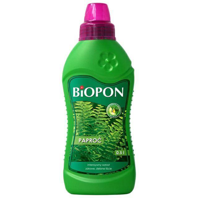 BIOPON NAWÓZ DO PAPROCI 0,5L PŁYN 8199