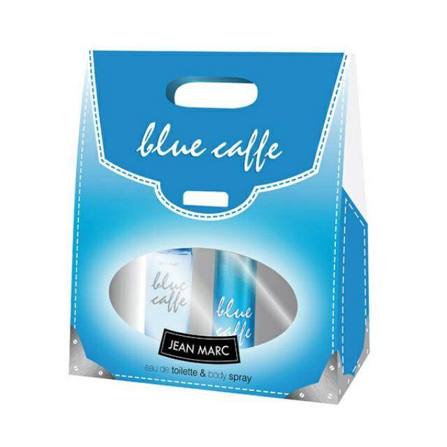 ZESTAW J.M. BLUE CAFFE EDT 50ML+DEZO
