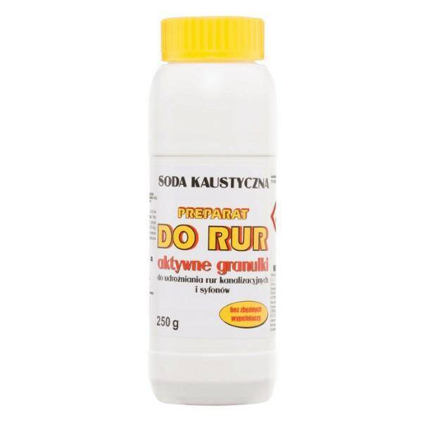 GRANULKI DO RUR ARA 250G SODA KAUSTYCZNA