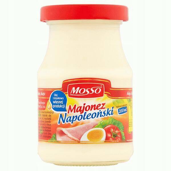 MAJONEZ MOSSO 200ML NAPOLEOŃSKI 8016