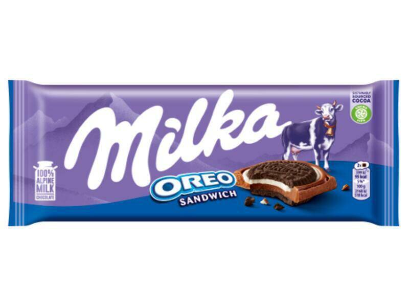 CZEKOLADA MILKA 92G SANDWICH OREO 6053