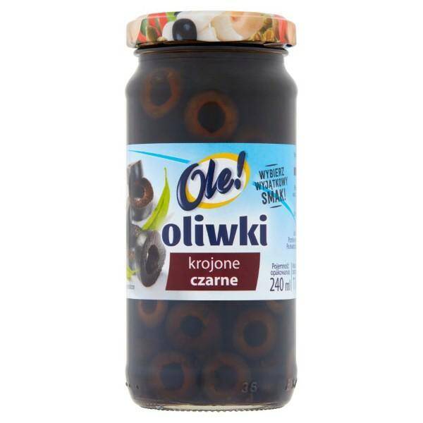 OLIWKI OLE 240ML KROJONE CZARNE 2270