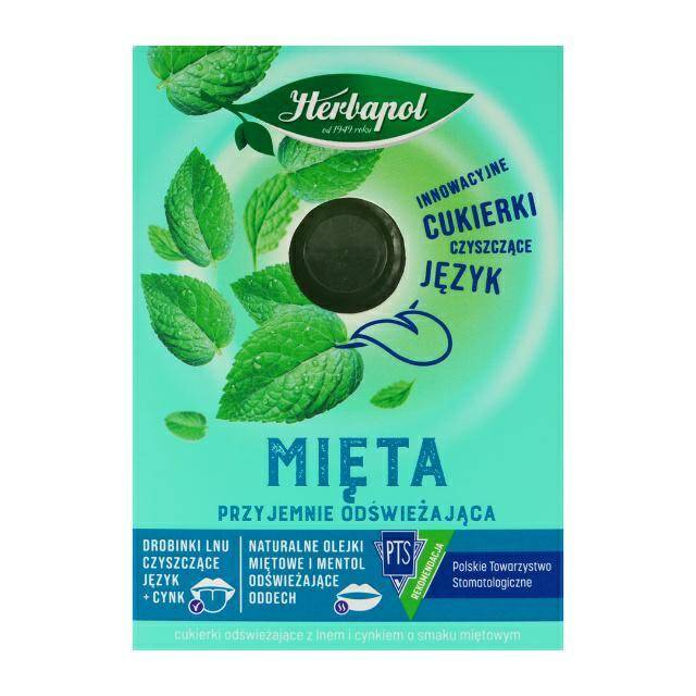 CUKIERKI HERBAPOL 20G MIĘTA 2617