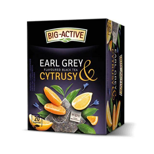 HERBATA BIGACTIVE A20 CZAR. CYTRUSY 0496