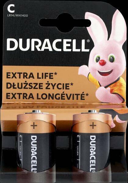BATERIA DURACELL LR14 A2 EXTRA LIFE 7531
