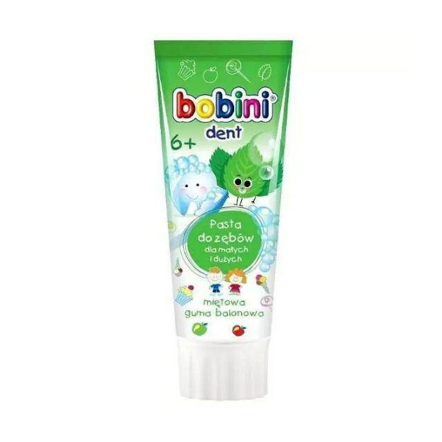 PASTA DO ZĘBÓW BOBINI 75ML 6LAT