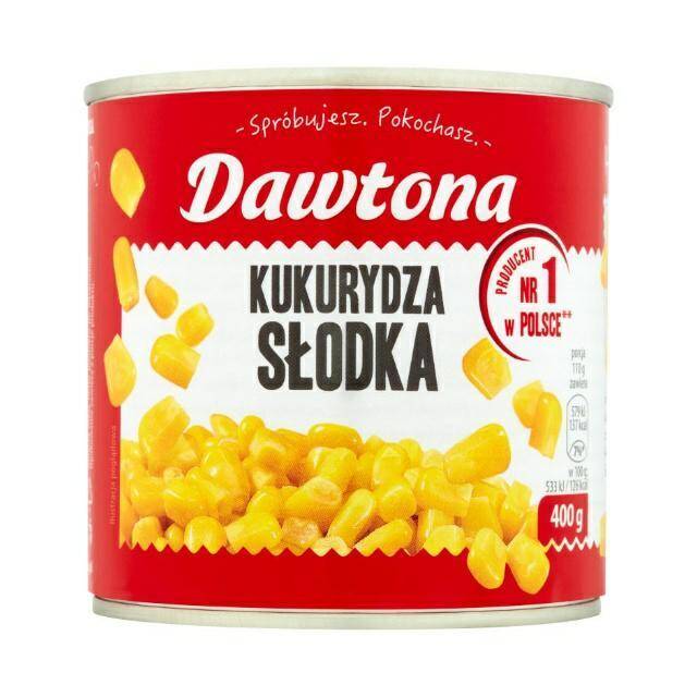 KUKURYDZA DAWTONA 400G SŁODKA