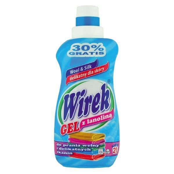 ŻEL DO PRANIA WIREK 1L LANOLINA 2411