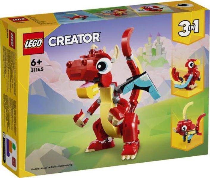 LEGO CREATOR 31145 CZERWONY SMOK 4942