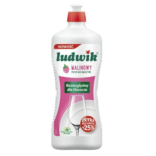 PŁYN DO NACZYŃ LUDWIK 900G MALINA 8201