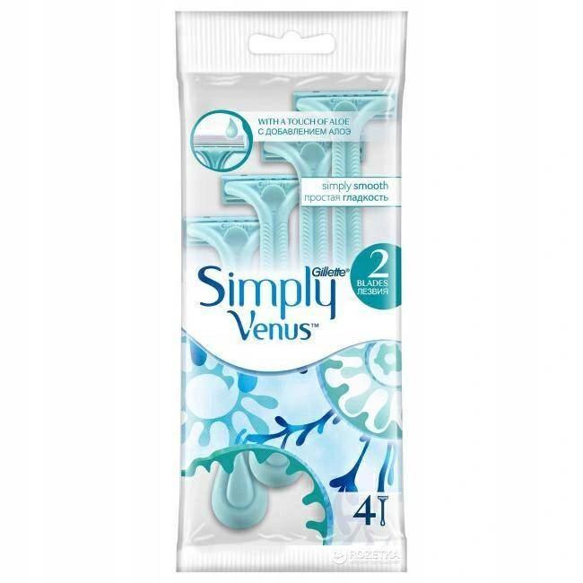 MASZYNKA GILLETTE SIMPLY VENUS2 A4 IMP