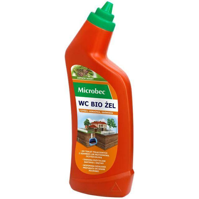 BROS MICROBEC ŻEL 750ML DO WC