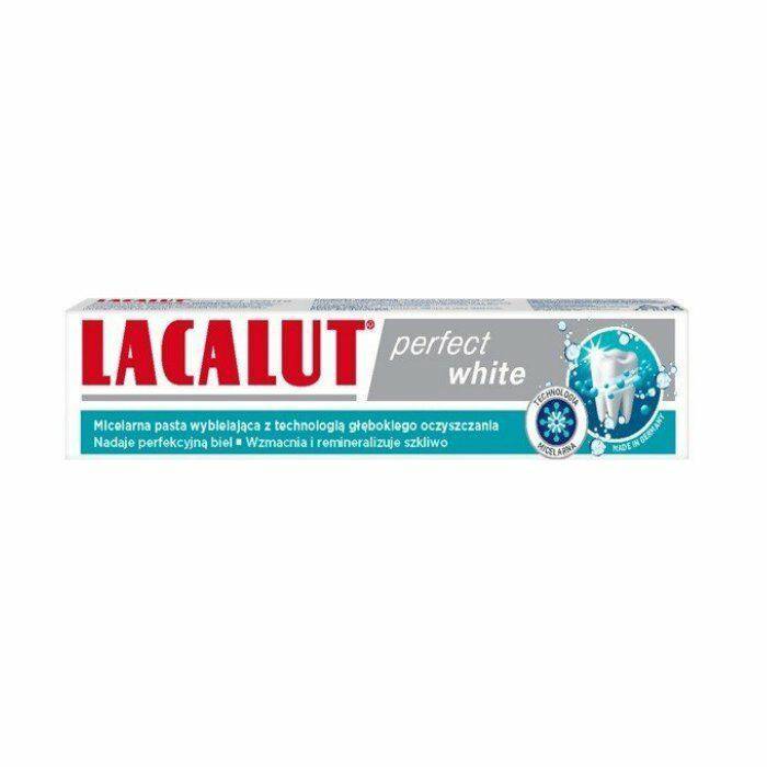 PASTA DO ZĘBÓW LACALUT PERFECT WHITE