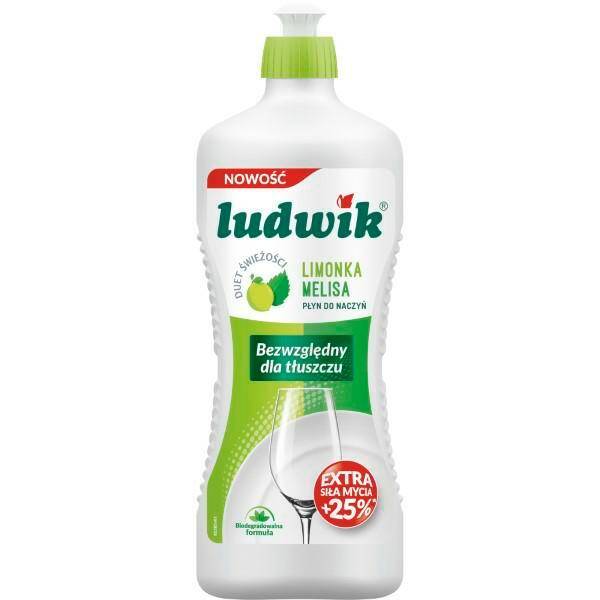 PŁYN DO NACZYŃ LUDWIK 900G LIMONKA