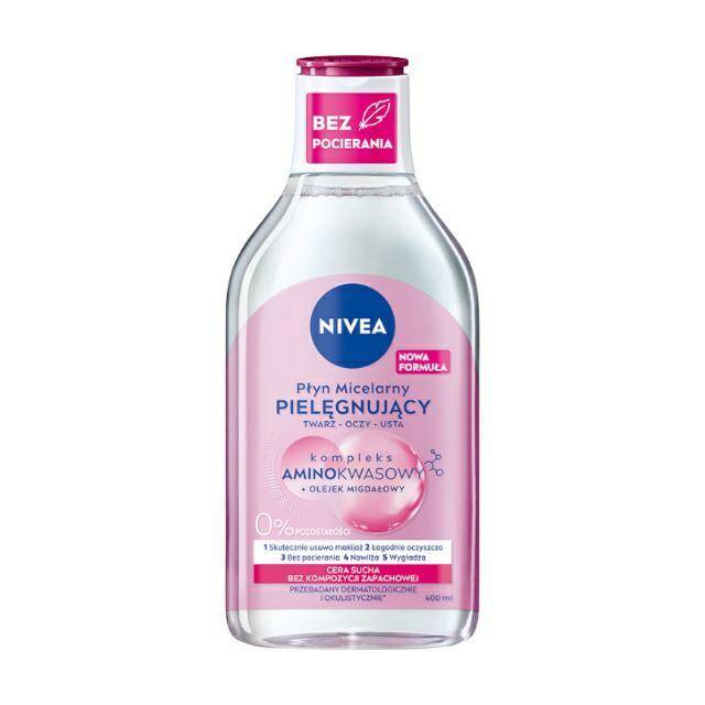 PŁYN MICELARNY NIVEA 400ML CERA SUCHA