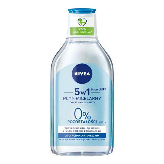 PŁYN MICELARNY NIVEA 400ML CERA NORMALNA