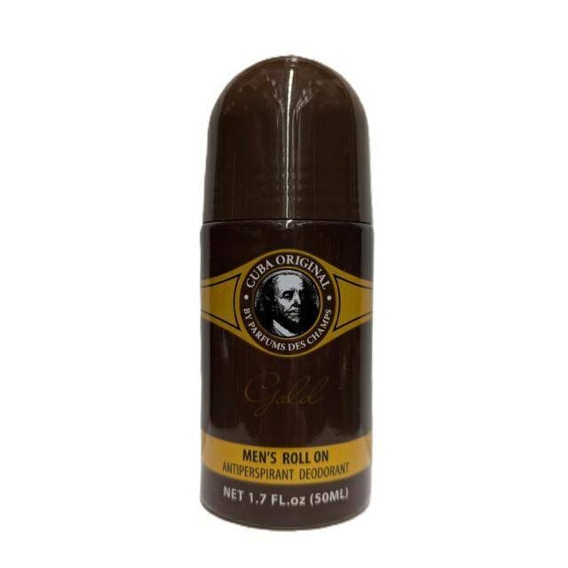 DEZODORANT CUBA 50ML ROLL ON MEN GOLD
