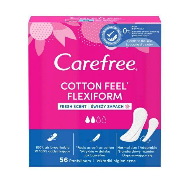 WKŁADKI CAREFREE A56 FLEXIFORM