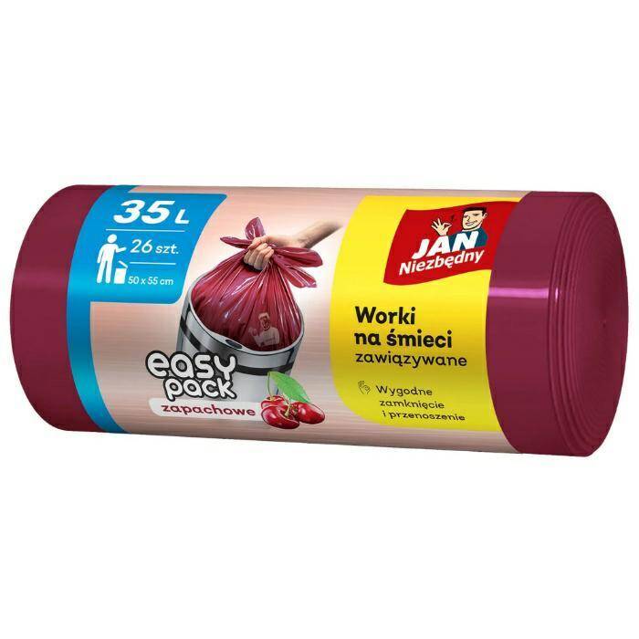WORKI NA ŚMIECI JAN EASY 35L 26+6szt