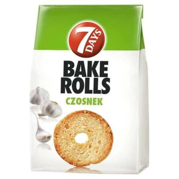 CHRUPKI CHLEBOWE 7DAYS 150G BAKE ROLLS