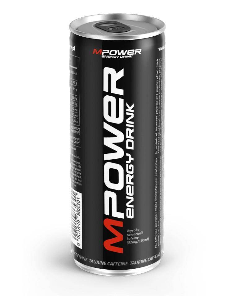 NAPÓJ MPOWER 250ML ENERGY DRINK PUSZKA