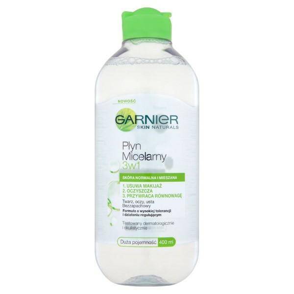 PŁYN MICELARNY GARNIER 400ML 3W1 SKÓRA