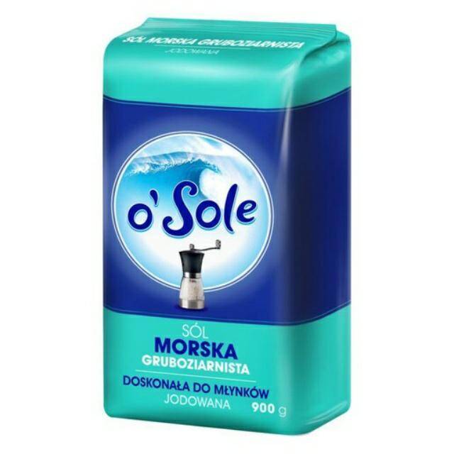 SÓL O`SOLE 900G MORSKA GRUBOZIARNISTA