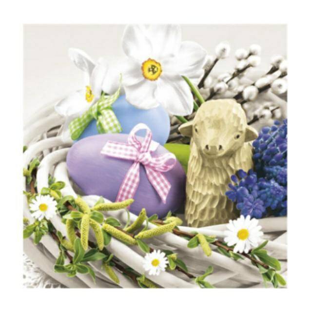 SERWETKI DAISY A20 WIELKANOC 33x33