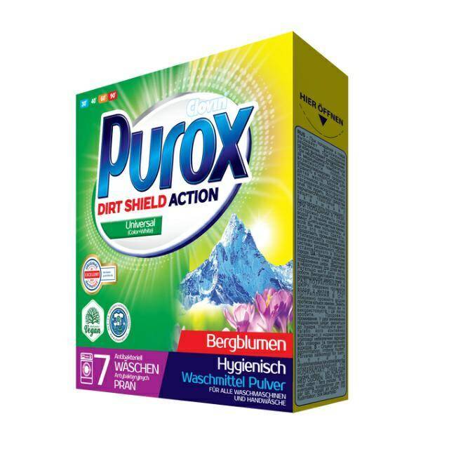 PROSZEK DO PRANIA PUROX 490G COLOR&WHITE